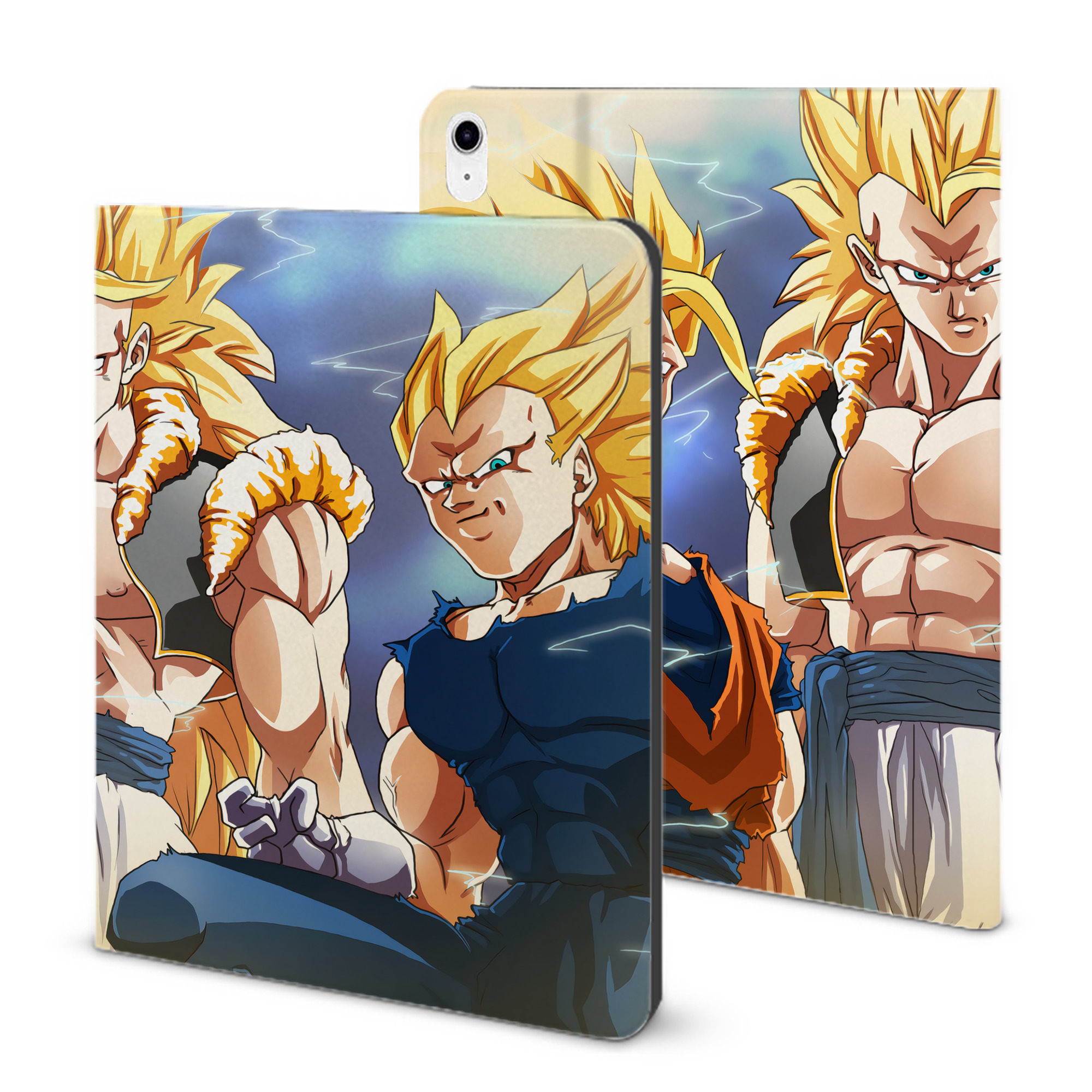 （画像用） ドラゴンボール DRAGON BALL IPad ケース ブック型 PUレザー TPU 耐衝撃 軽量 薄型 ペン収納なし 全面保護 IPad 各モデル対応